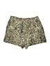 Zara Animal Print Gold Shorts Size M - photo 2