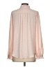 Ann Taylor LOFT 100% Polyester Ivory Long Sleeve Blouse Size S - photo 2