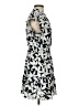 Joie Print Black Cocktail Dress Size S - photo 4