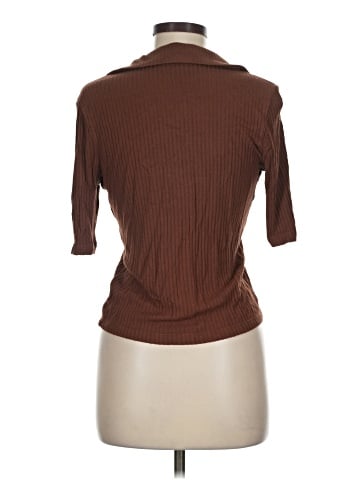 Reformation 3/4 Sleeve Henley (view 2)