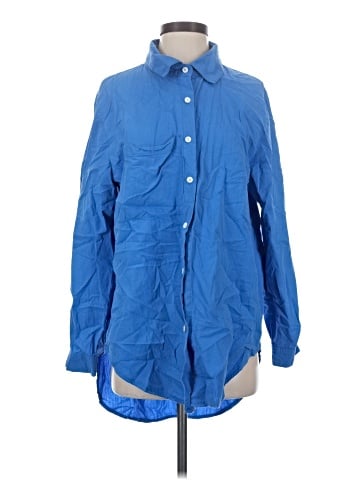 SNDYS. Long Sleeve Button-Down Shirt (view 1)