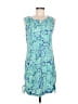 T by Talbots Paisley Blue Casual Dress Size M (petite) - photo 1