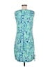 T by Talbots Paisley Blue Casual Dress Size M (petite) - photo 2