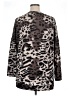 Amaryllis Animal Print Brown Pullover Sweater Size XL - photo 2