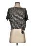 Deletta 100% Modal Gray Short Sleeve T-Shirt Size XS - photo 1