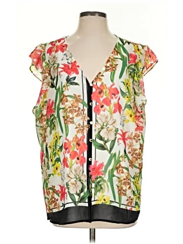 Calvin Klein Sleeveless Blouse (view 1)