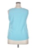 Liz Baker 100% Polyester Blue Sleeveless Top Size 18 - photo 2