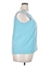 Liz Baker 100% Polyester Blue Sleeveless Top Size 18 - photo 4