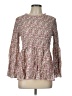 Rose + Olive Pink Long Sleeve Blouse Size L - photo 1