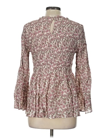 Rose + Olive Long Sleeve Blouse (view 2)