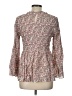 Rose + Olive Pink Long Sleeve Blouse Size L - photo 2