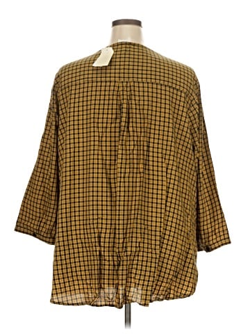 Cj Banks 3/4 Sleeve Blouse (view 2)