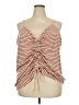 Torrid Brown Sleeveless Blouse Size 5X Plus (6) - photo 1
