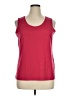 Chico's Red Sleeveless T-Shirt Size XL - photo 1