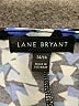 Lane Bryant Animal Print Blue Short Sleeve Blouse Size 14 - 16 Plus - photo 7