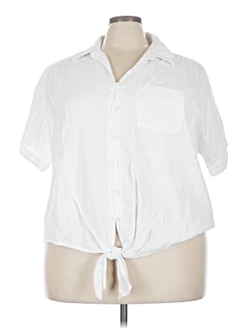 Caffé Marrakesh 3/4 Sleeve Button-Down Shirt (view 1)