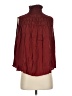 FRAME 100% Viscose Burgundy 3/4 Sleeve Blouse Size XS - photo 1