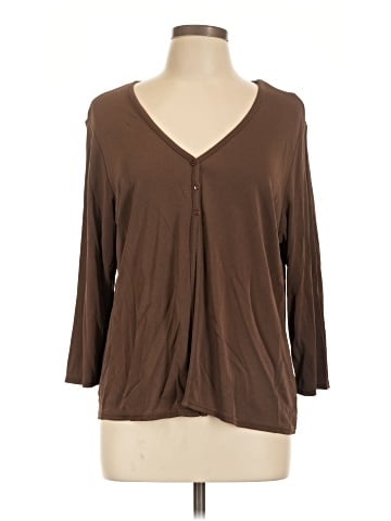Eddie Bauer 3/4 Sleeve Blouse (view 1)