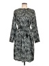 St. John Paisley Gray Casual Dress Size L - photo 1