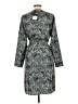 St. John Paisley Gray Casual Dress Size L - photo 2