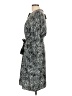 St. John Paisley Gray Casual Dress Size L - photo 5