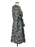 St. John Paisley Gray Casual Dress Size L - photo 4