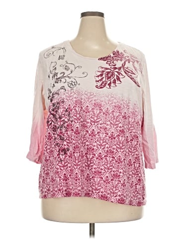 Style&Co 3/4 Sleeve T-Shirt (view 1)
