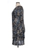 North Style 100% Polyester Animal Print Blue Cocktail Dress Size 14 - photo 5