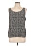 Eileen Fisher 100% Silk Gray Sleeveless Top Size L - photo 1
