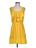 Pinky 100% Polyester Yellow Casual Dress Size S - photo 1