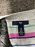 Gap Outlet Stripes Silver Pullover Sweater Size XL - photo 7