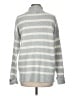 Ann Taylor LOFT Stripes Gray Pullover Sweater Size M - photo 2
