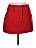 Zara Solid Red Casual Skirt Size S - photo 1