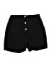 Zara Solid Black Shorts Size S - photo 1