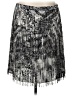 Kate & Mallory designs 100% Polyester Graphic Silver Formal Skirt Size L - photo 2