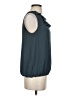 Ann Taylor LOFT Outlet 100% Polyester Teal Sleeveless Blouse Size S - photo 4