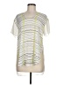 CALVIN KLEIN JEANS Ivory Short Sleeve Top Size M - photo 1