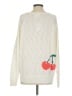 Lou & Grey Print Ivory Pullover Sweater Size S - photo 2