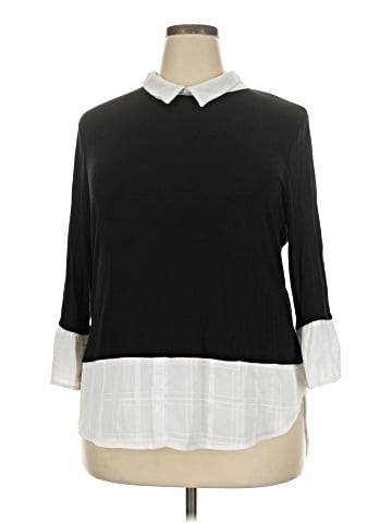 Elle 3/4 Sleeve Blouse (view 1)
