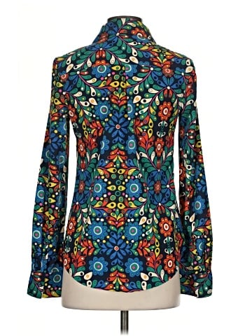 Merona Long Sleeve Blouse (view 2)
