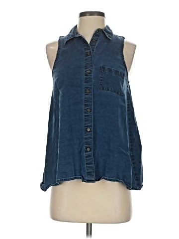 Club Monaco Sleeveless Button-Down Shirt (view 1)