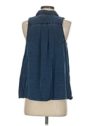 Club Monaco Sleeveless Button-Down Shirt (view 2)