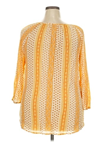 Como Vintage 3/4 Sleeve Blouse (view 2)