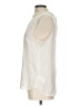 H&M 100% Polyester Ivory Sleeveless Blouse Size 12 - photo 5