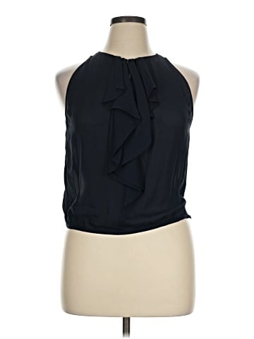 AK Anne Klein Sleeveless Silk Top (view 1)