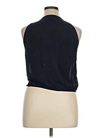 AK Anne Klein Sleeveless Silk Top (view 2)