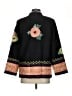 Indigo Moon 100% Polyloom Print Black Jacket Size XS - photo 2