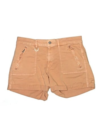 White House Black Market Khaki Shorts (view 1)