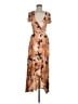 Forever 21 Tan Orange Cocktail Dress Size M - photo 1