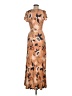 Forever 21 Tan Orange Cocktail Dress Size M - photo 2